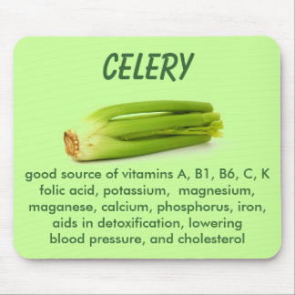 Celery mousepad