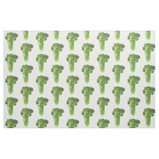 Celery pattern fabric
