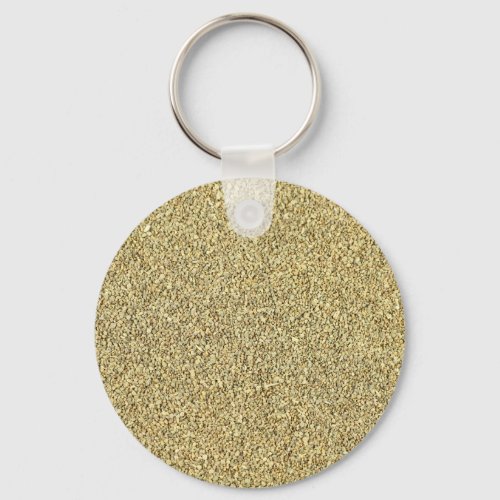 Celery Seeds and Stems Background Keychain