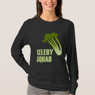 Celery Squad Vegetables Healthy Leeks T-Shirt