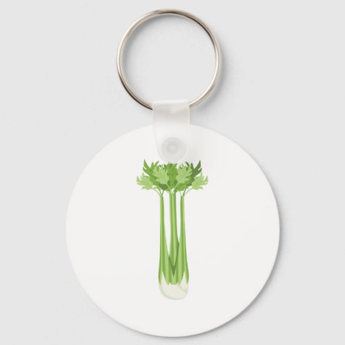 Celery Stalk Keychain