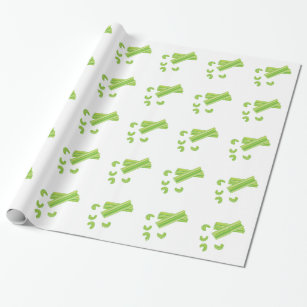 Celery Wrapping Paper