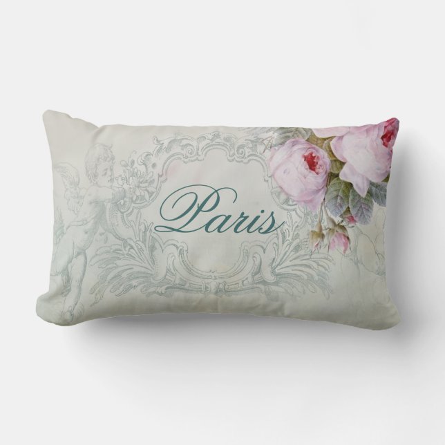 CÉLESTE background Lumbar Pillow (Front)