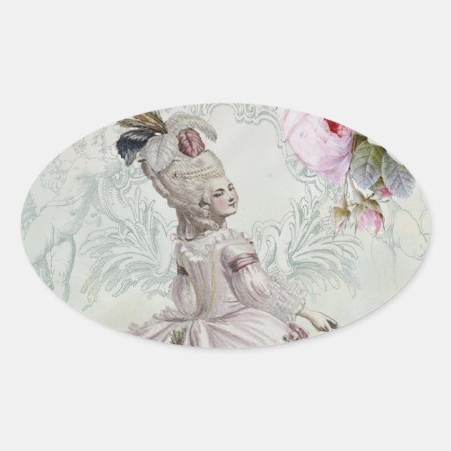 CÉLESTE OVAL STICKER (Front)