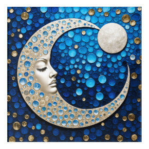 Celeste : Woman in the moon Acrylic Print