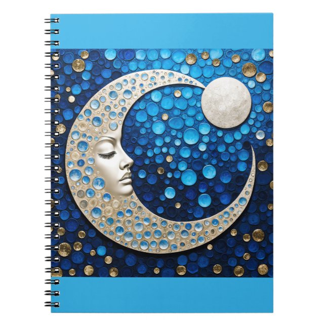Celeste : Woman in the moon Notebook (Front)