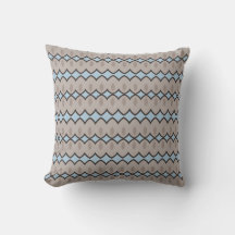 Celestia Petalwave | Powder Blue & Taupe Geometric
