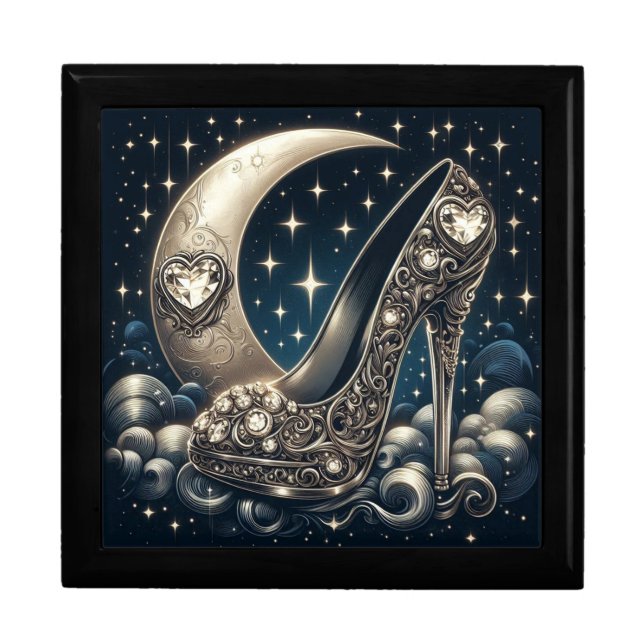 Celestial and Stiletto Keepsake Box (Front)