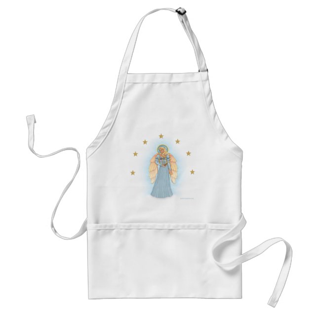 Celestial Angel Adult Apron (Front)