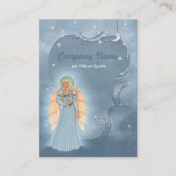Celestial Angel Business Card by Spice at Zazzle