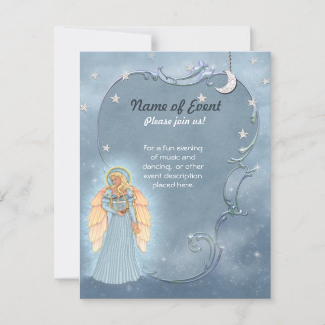 Celestial Angel Save The Date (Front)