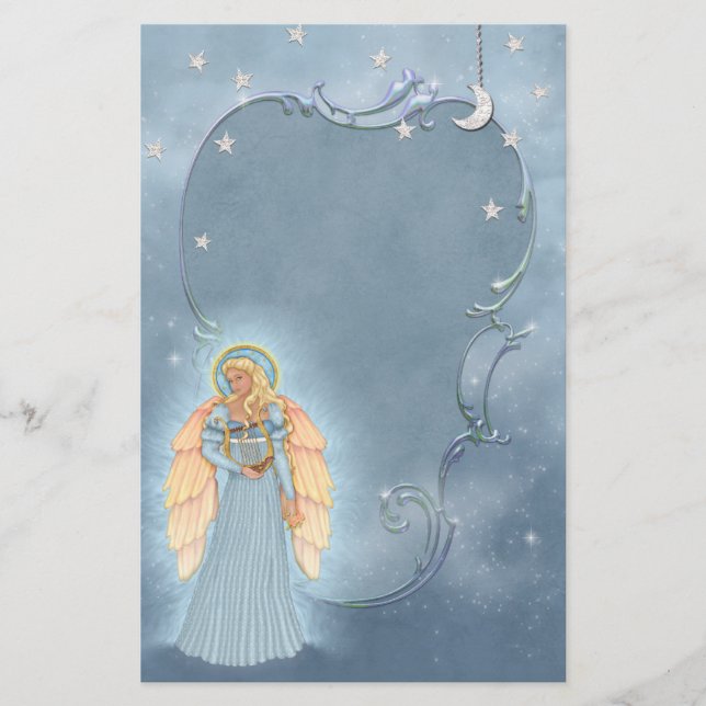 Celestial Angel Stationery (Front)
