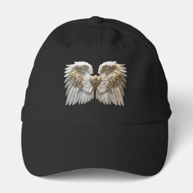Celestial Angel Wings Performance Cap (Front)