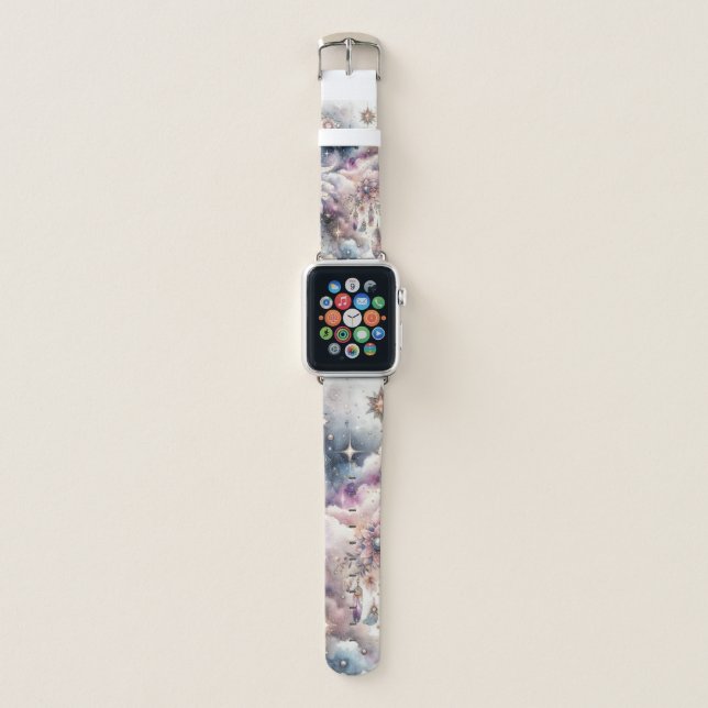 Celestial Apple Watch Band in Pastels (Front)