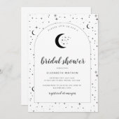 Celestial Arched Bridal Shower Invitation (Front/Back)