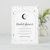 Celestial Arched Bridal Shower Invitation (Standing Front)