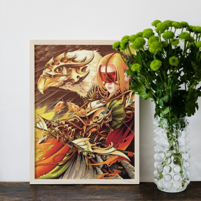 Celestial Archer And Eagle Poster (Creator Uploaded)