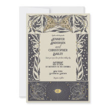 Celestial Art Nouveau Mystical Wedding