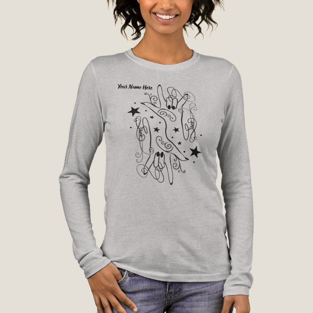 Celestial ASL Shirt - Personalization (Front)