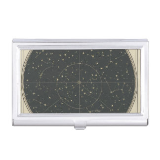 Celestial Atlas Star Map Business Card Case