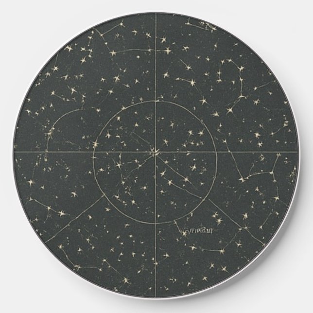 Celestial Atlas Star Map Wireless Charger (Front)