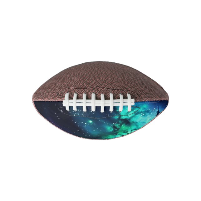 Celestial Aurora Borealis Northern Lights Vivid  Football (Front)