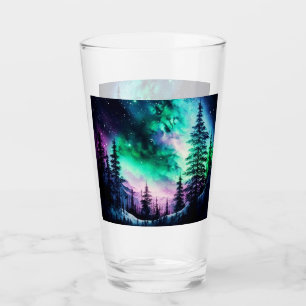 Celestial Aurora Borealis Northern Lights Vivid Glass