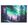 Celestial Aurora Borealis Northern Lights Vivid  Tissue Paper