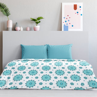 Celestial Azure King Size Duvet Cover