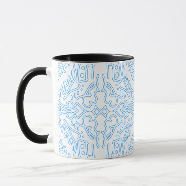 Celestial Azure Tide Mug (Left)