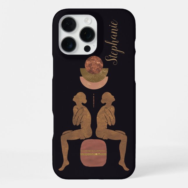 Celestial Balance Monogram Case (Back)
