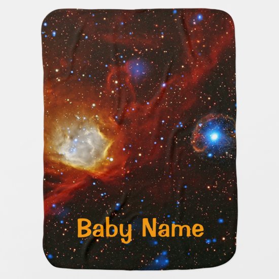 Celestial Bauble, Nebula N90 and Pulsar SXP1062 Baby Blanket