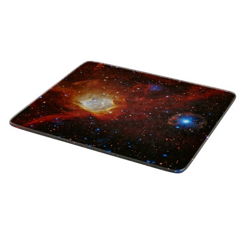 Celestial Bauble _ Nebula N90 and Pulsar SXP1062 Cutting Board