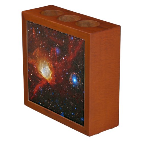 Celestial Bauble Nebula N90 and Pulsar SXP1062 Desk Organizer