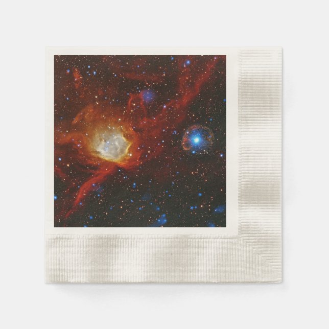 Celestial Bauble - SXP1062 astronomy picture Napkins (Front)