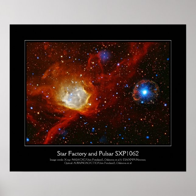 Celestial Bauble - SXP1062 space picture Poster (Front)