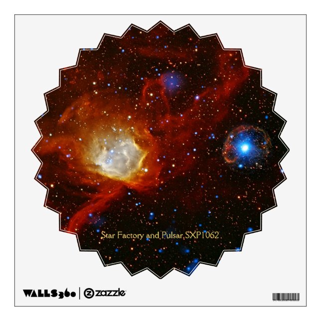 Celestial Bauble - SXP1062 space picture Wall Sticker (Front)