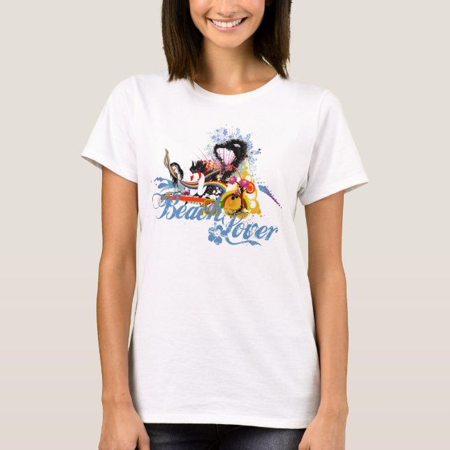 Celestial Beach Lover T-Shirt (Front)