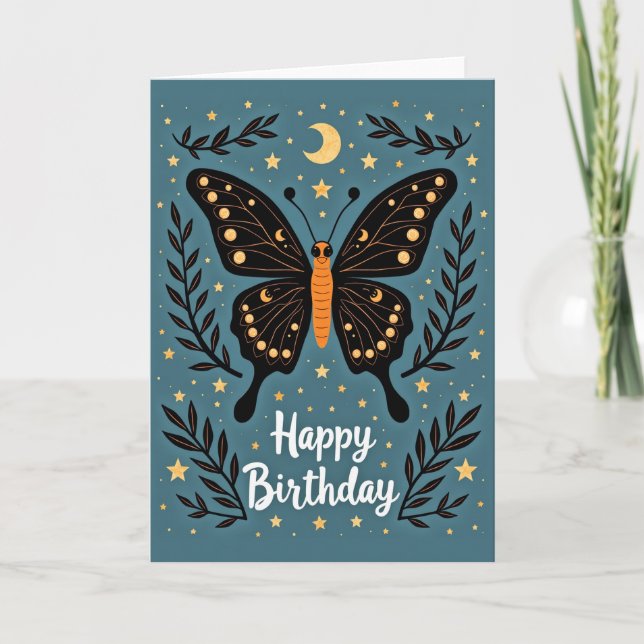 Celestial Birthday Card (Front)