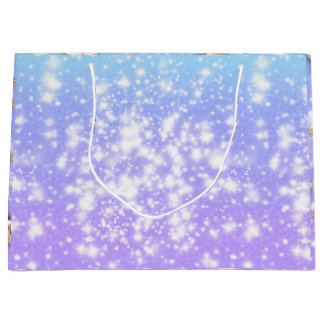 Celestial Birthday Gift Bag | Starry Night Design 