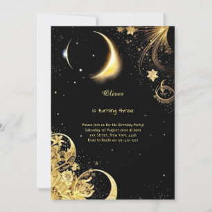Celestial Birthday Invitation