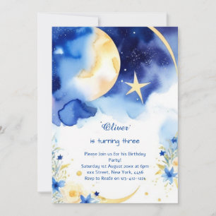 Celestial Birthday Invitation