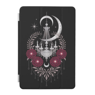 Celestial Bloom – Gothic Elegance in Moonlight iPad Mini Cover