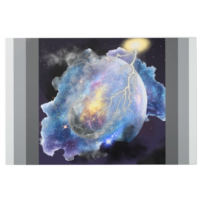 CELESTIAL BLOOM -  METAL PRINT (Front)