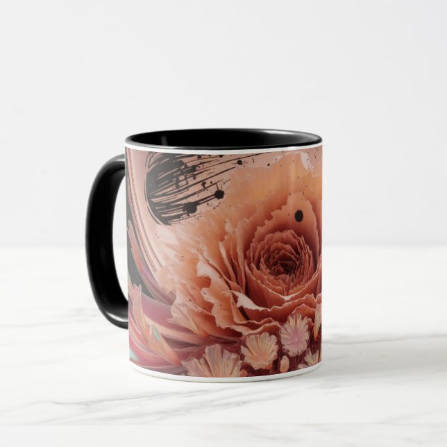 Celestial Bloom Mug (Front Left)