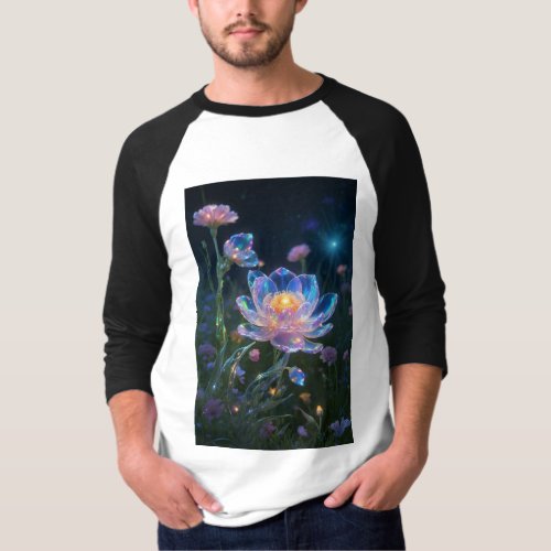 Celestial Bloom Radiant Revelations T_Shirt