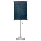 Celestial Blue and White Starry Night Table Lamp (Left)