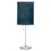 Celestial Blue and White Starry Night Table Lamp (Right)