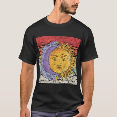 Celestial Bodies Galaxy Sun Moon Astronomy _ Tropi T_Shirt