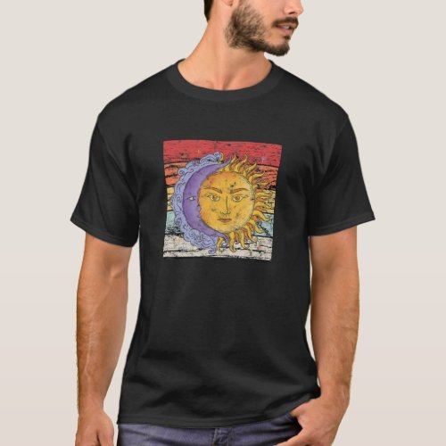 Celestial Bodies Galaxy Sun Moon Astronomy _ Tropi T_Shirt